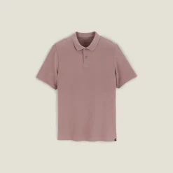 Hot Effen polo in piquékatoen met korte mouwen Polo