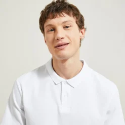 Fashion Effen polo in piquékatoen met korte mouwen Polo