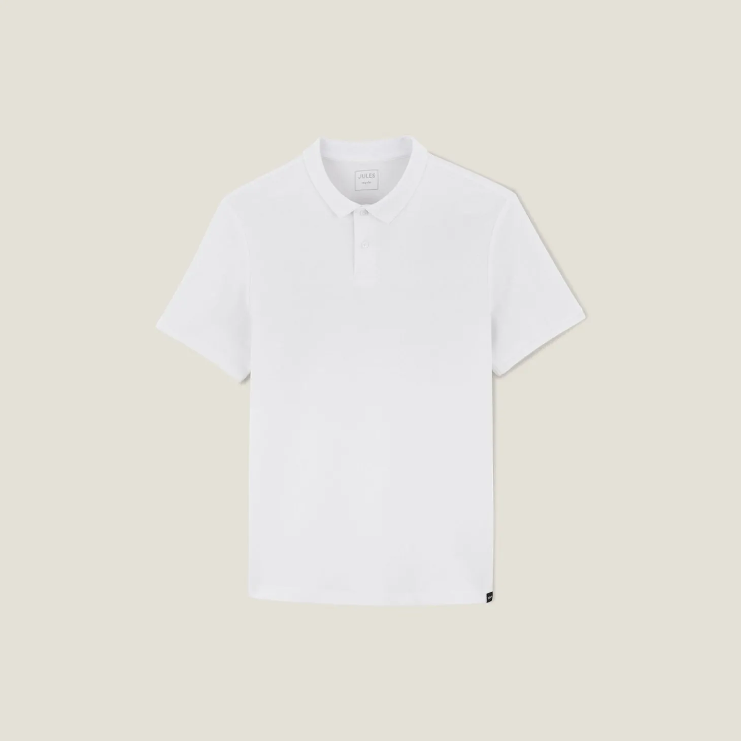 Fashion Effen polo in piquékatoen met korte mouwen Polo