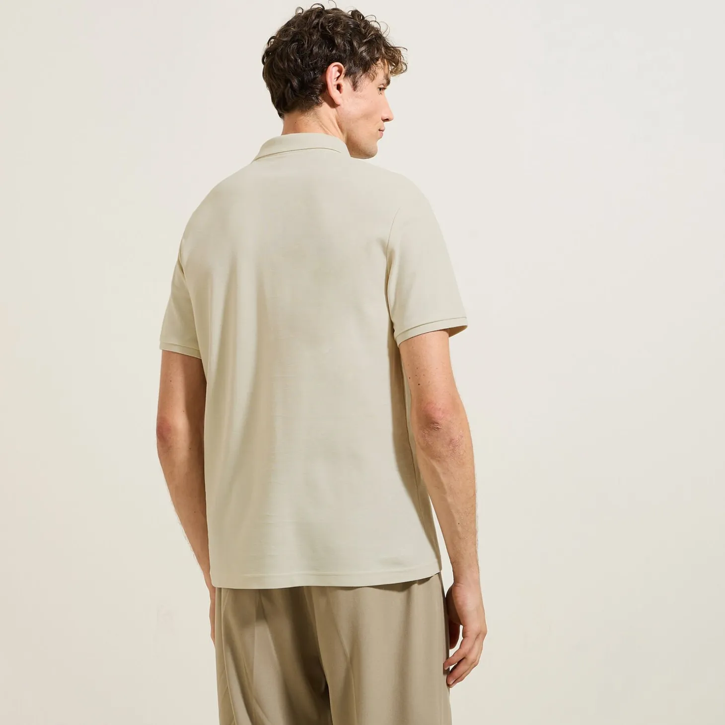 Discount Effen polo in piquékatoen met korte mouwen Polo