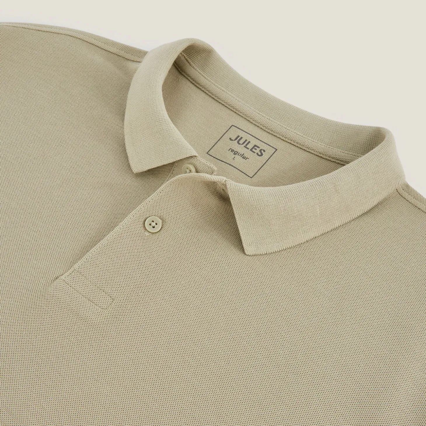 Best Effen polo in piquékatoen met korte mouwen Polo