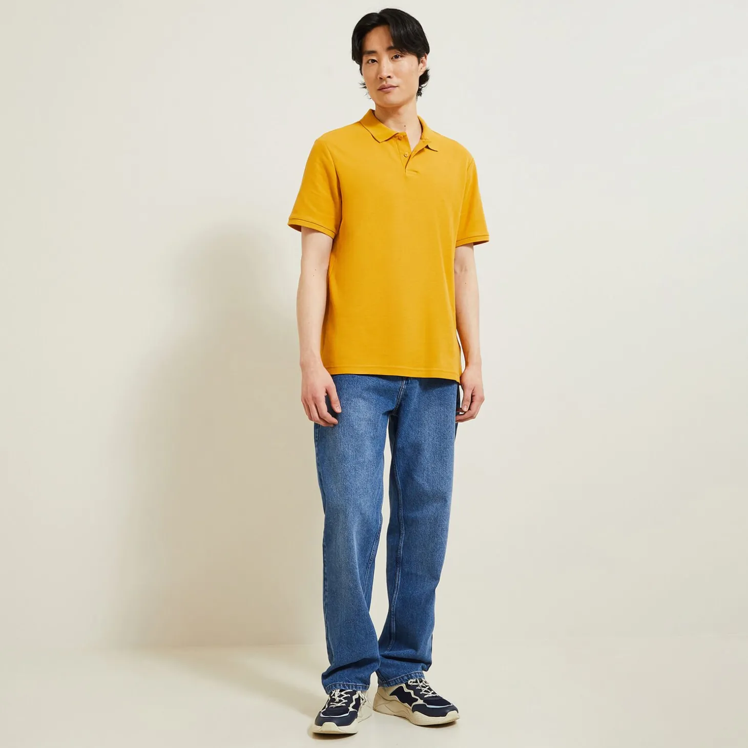 Cheap Effen polo in piquékatoen met korte mouwen Polo