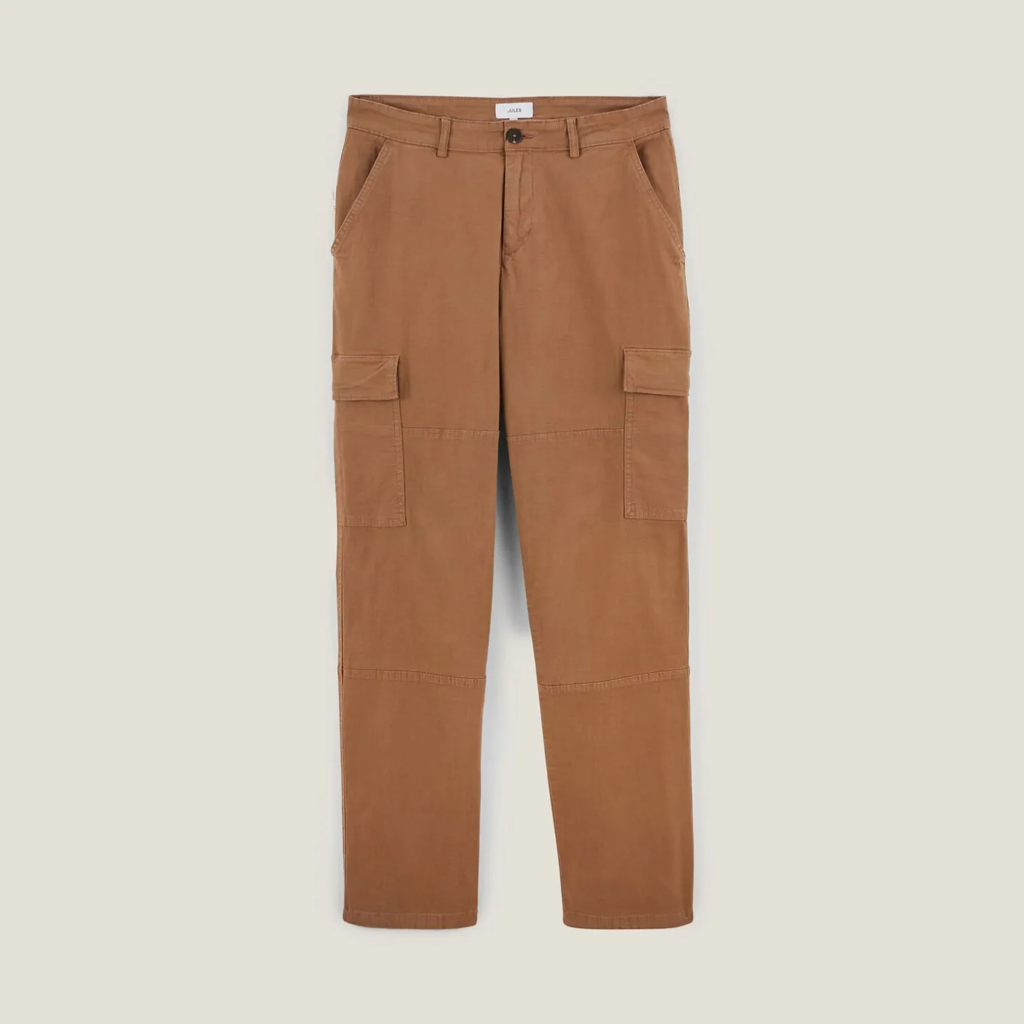 Best Effen, rechte cargobroek Cargo Broek|Broek Chino