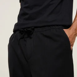 Sale Effen relaxed broek Broek