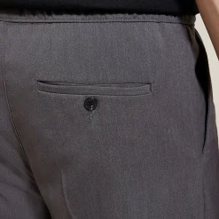 Shop Effen relaxed broek Broek