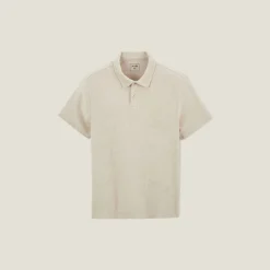 Shop Effen relaxed polo met korte mouwen in badstof Polo