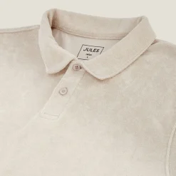 Shop Effen relaxed polo met korte mouwen in badstof Polo