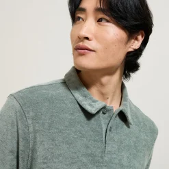 Store Effen relaxed polo met korte mouwen in badstof Polo