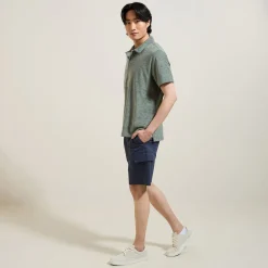 Store Effen relaxed polo met korte mouwen in badstof Polo