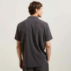 Discount Effen relaxed polo met korte mouwen en resortkraag Polo