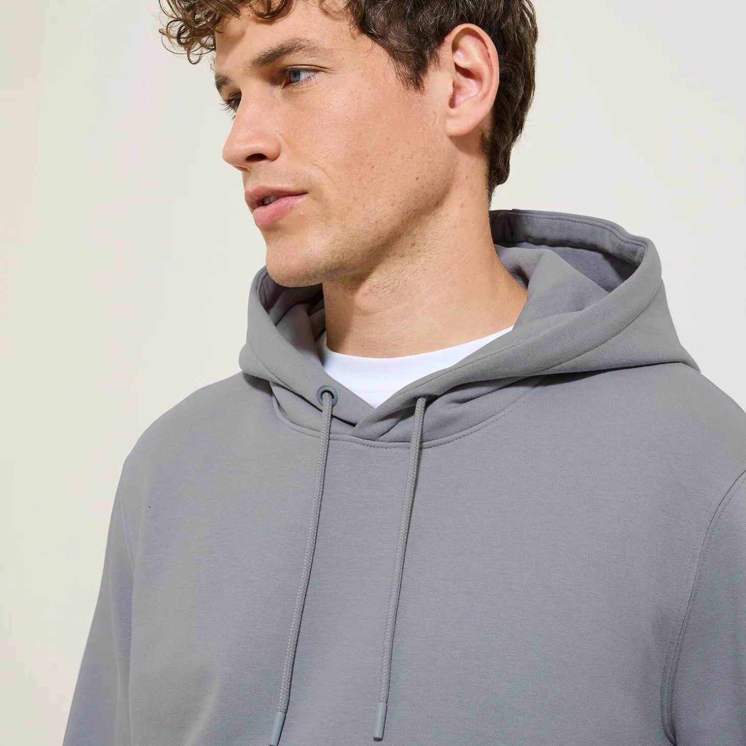 Flash Sale Effen sweater met kap Sweater