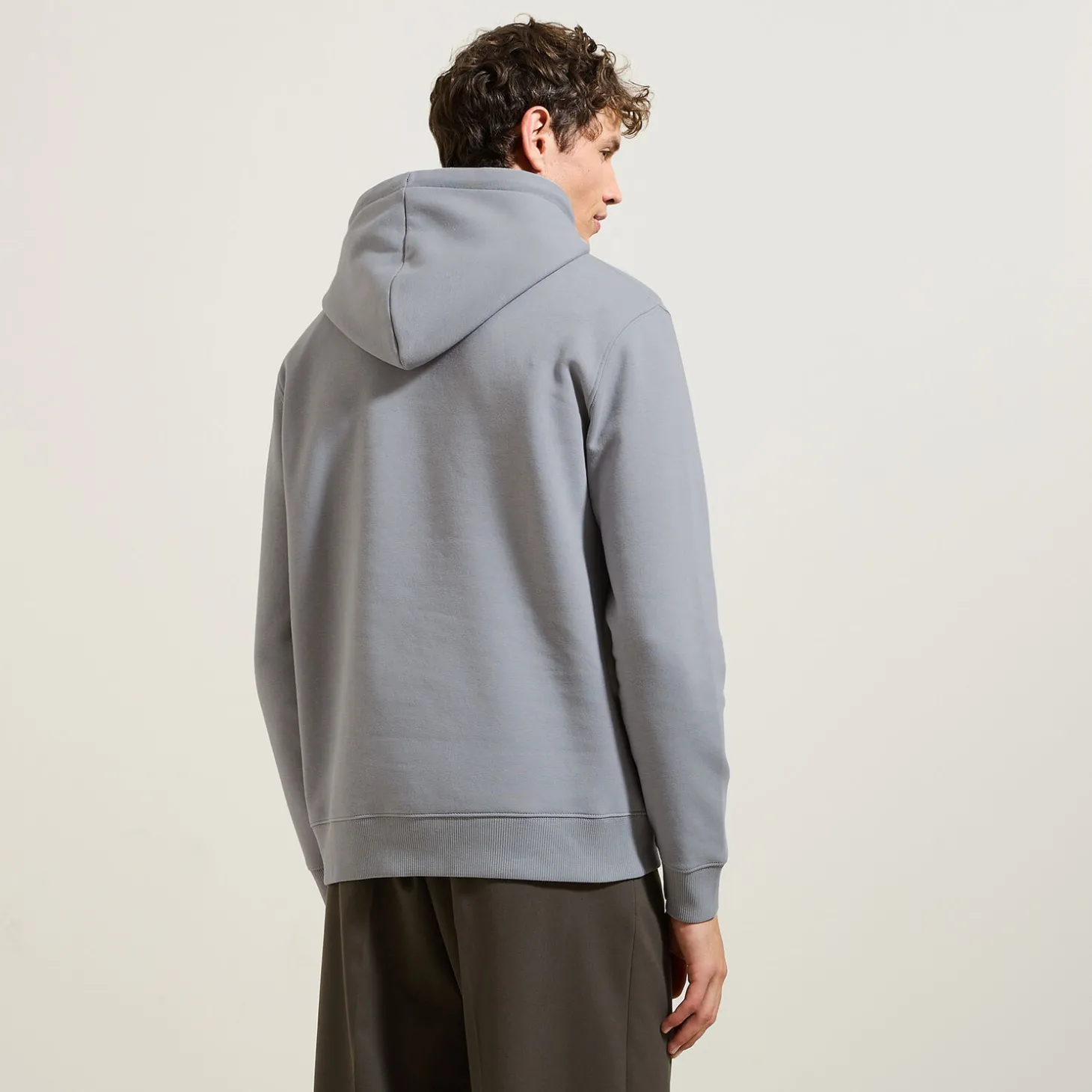 Flash Sale Effen sweater met kap Sweater