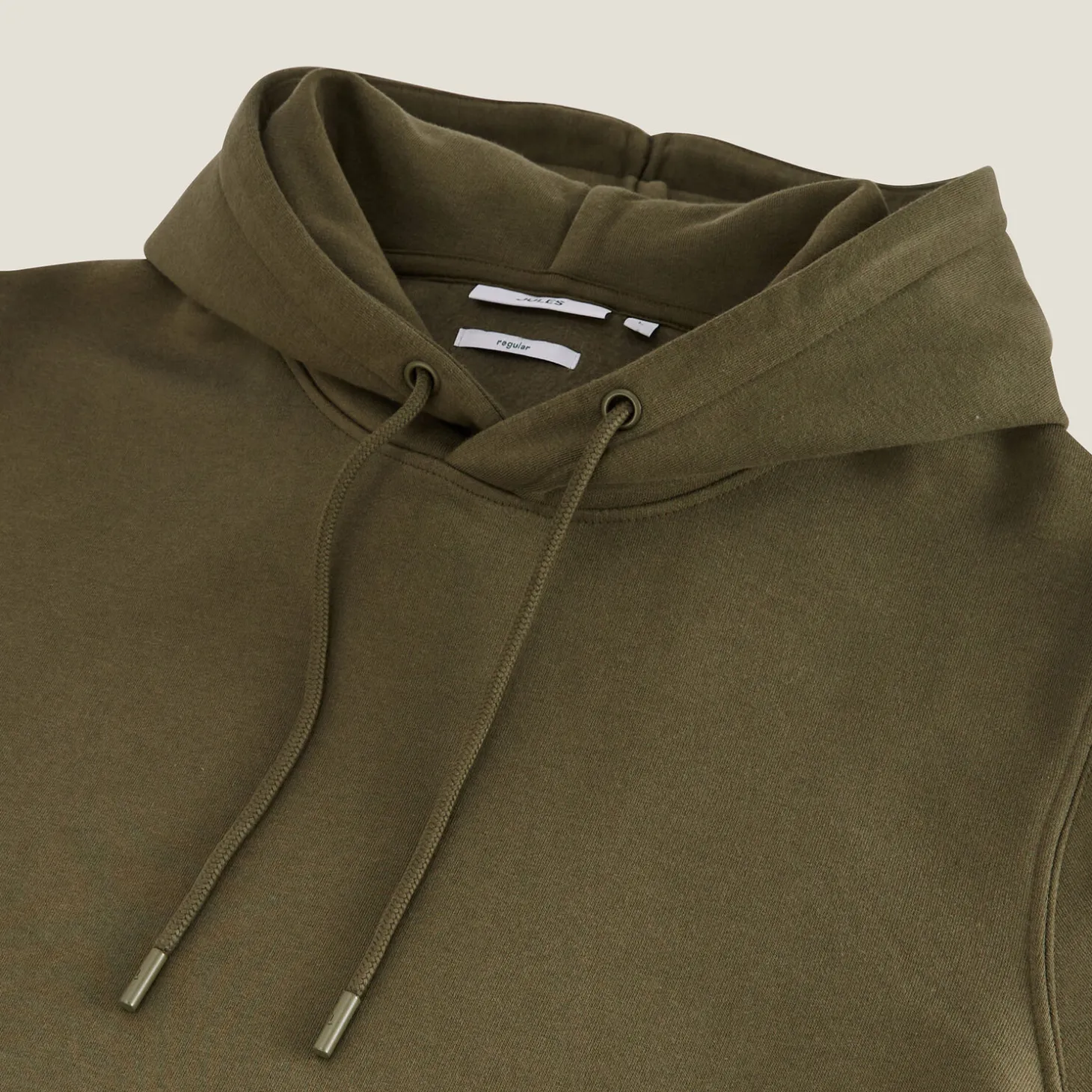 Fashion Effen sweater met kap Sweater