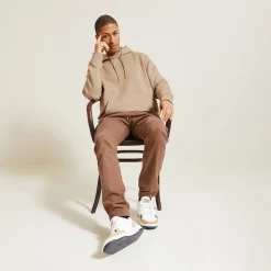 Best Sale Effen sweater met kap Sweater