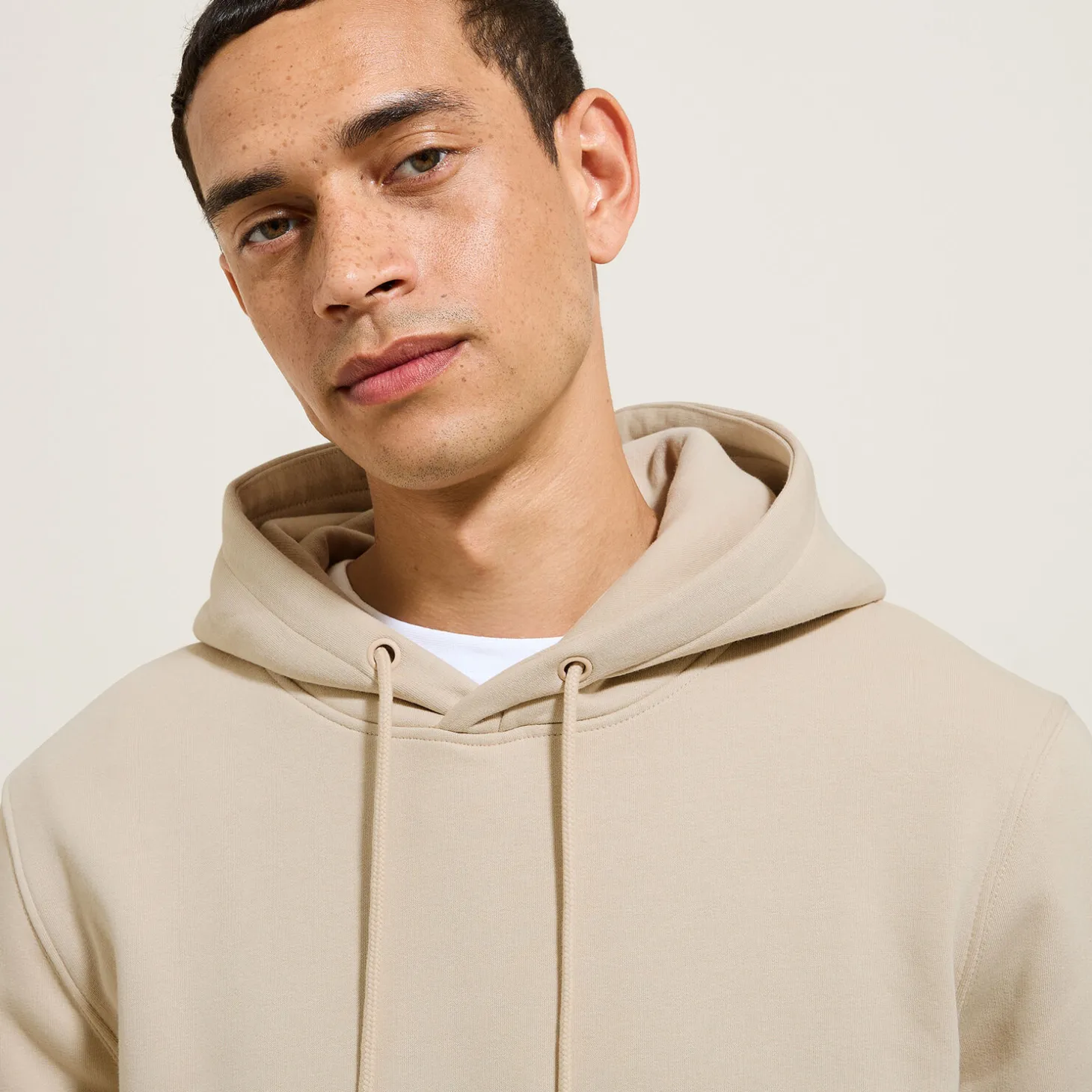 Cheap Effen sweater met kap Sweater