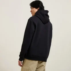 Shop Effen sweater met kap Sweater