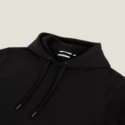 Shop Effen sweater met kap Sweater