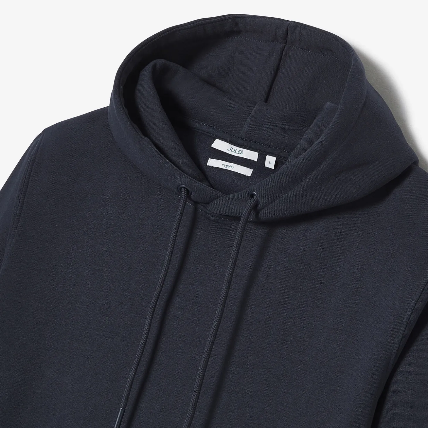 Best Effen sweater met kap Sweater