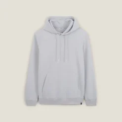 Online Effen sweater met kap Sweater