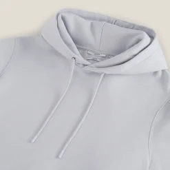 Online Effen sweater met kap Sweater