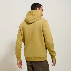 Shop Effen sweater met kap Sweater