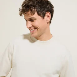 Best Sale Effen sweater met ronde hals Sweater