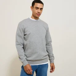 Hot Effen sweater met ronde hals Sweater