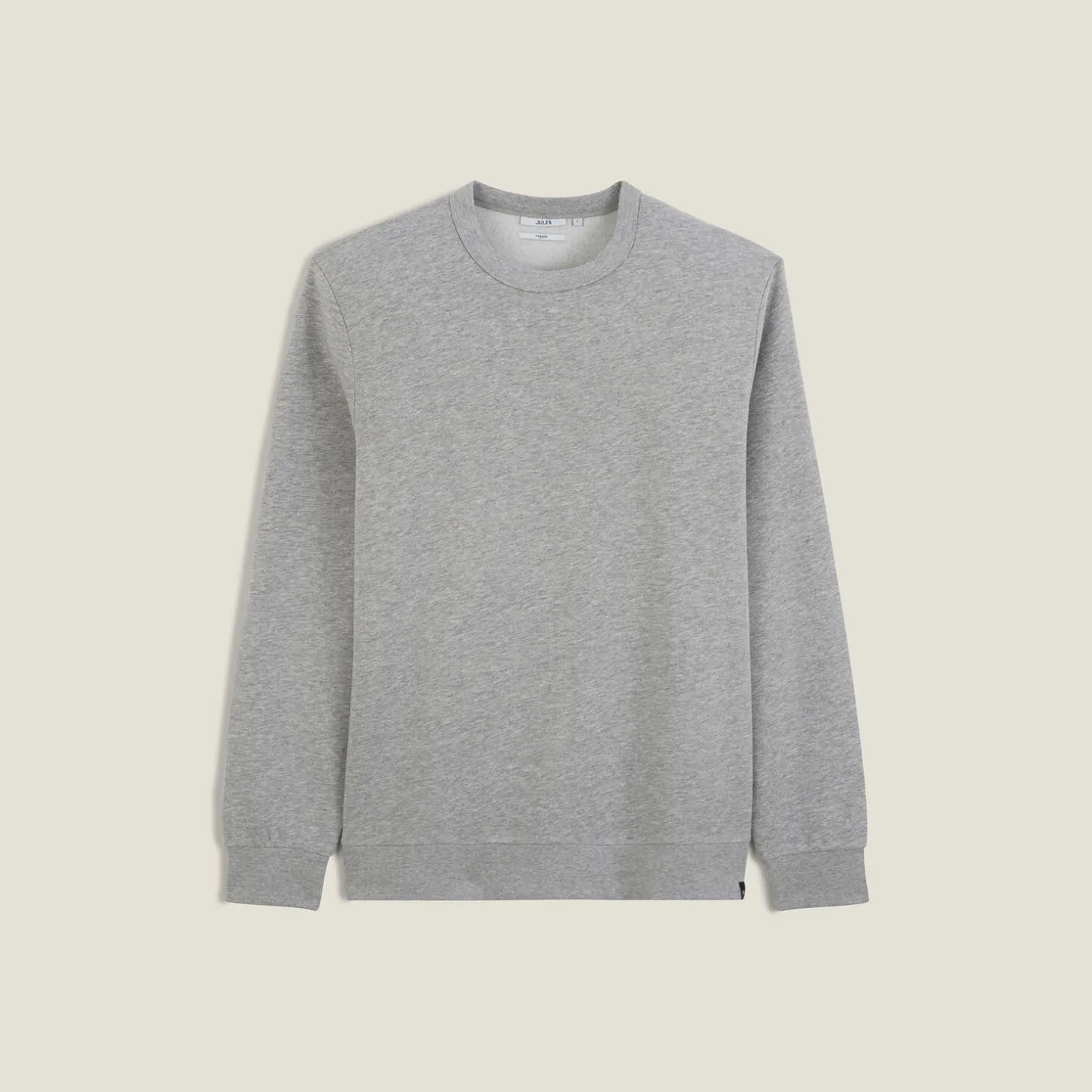 Hot Effen sweater met ronde hals Sweater