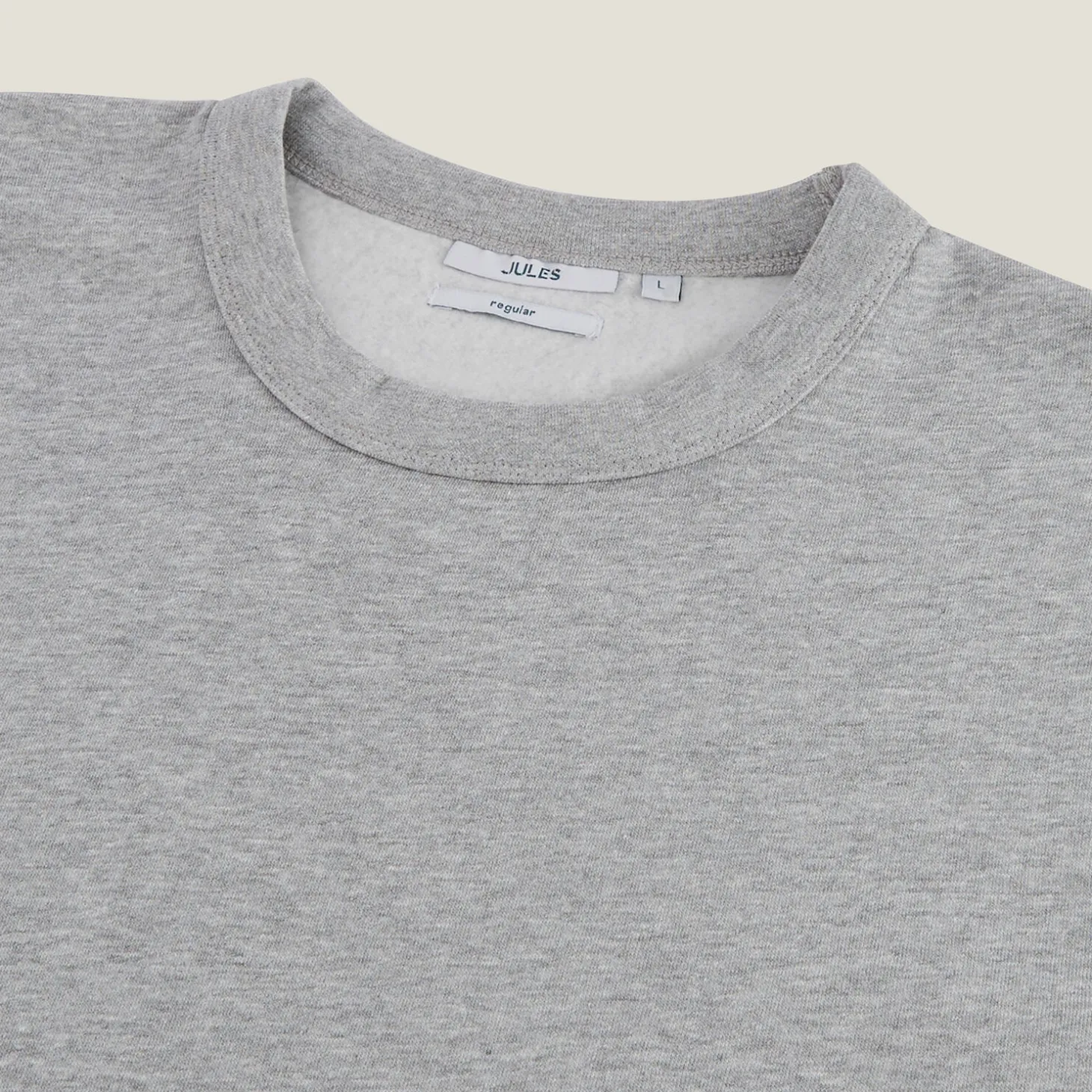 Hot Effen sweater met ronde hals Sweater