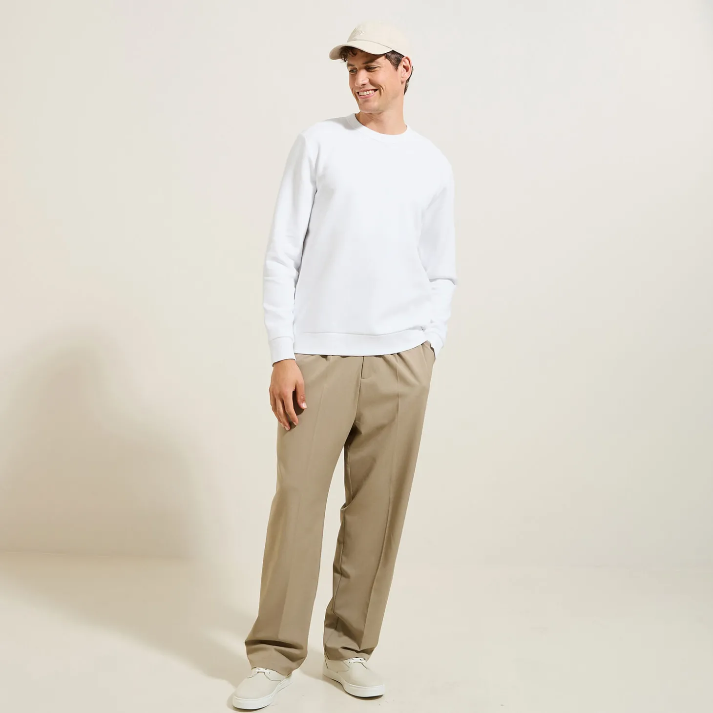 Discount Effen sweater met ronde hals Sweater