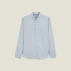 New Elastaan overhemd in Oxford katoen Overhemd