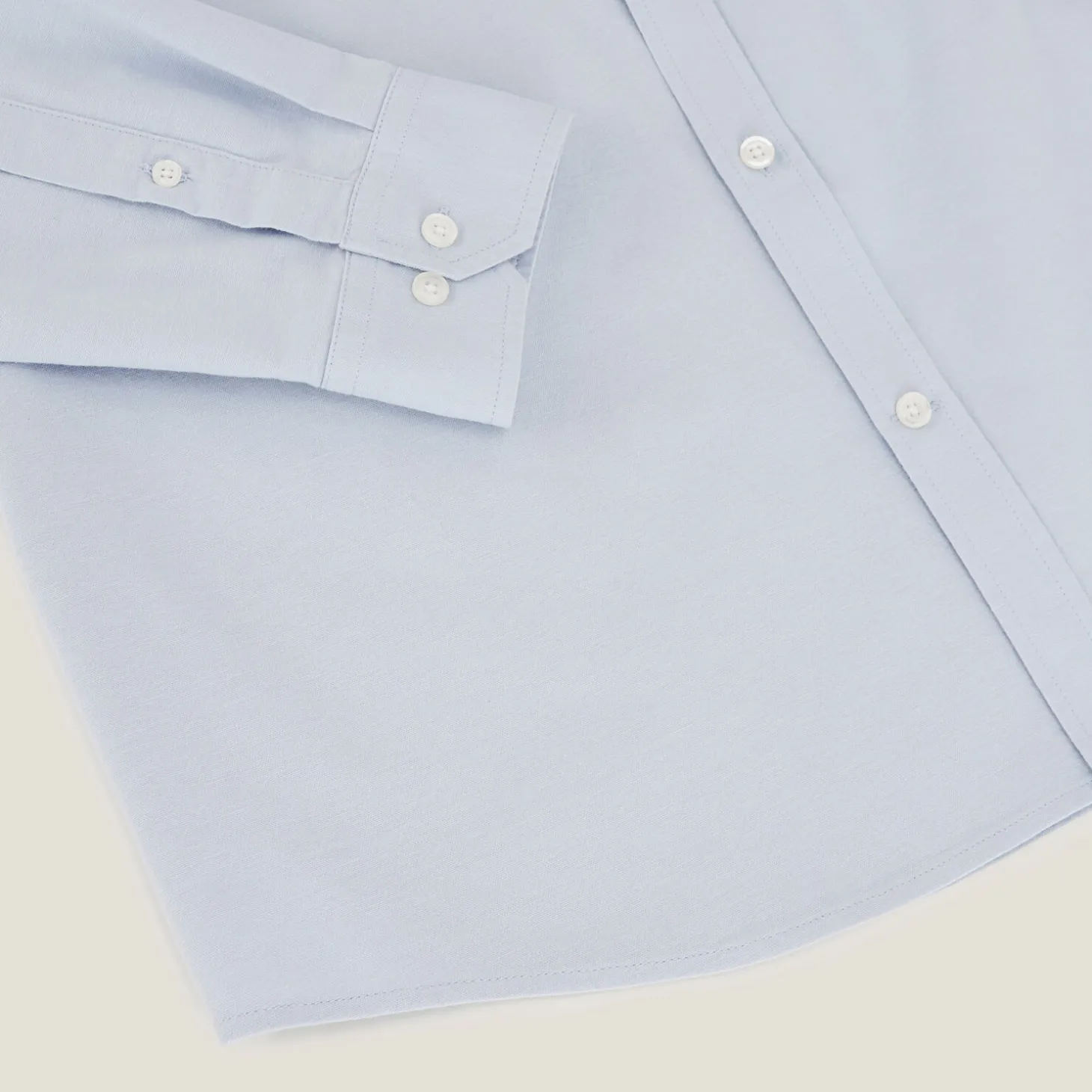 New Elastaan overhemd in Oxford katoen Overhemd