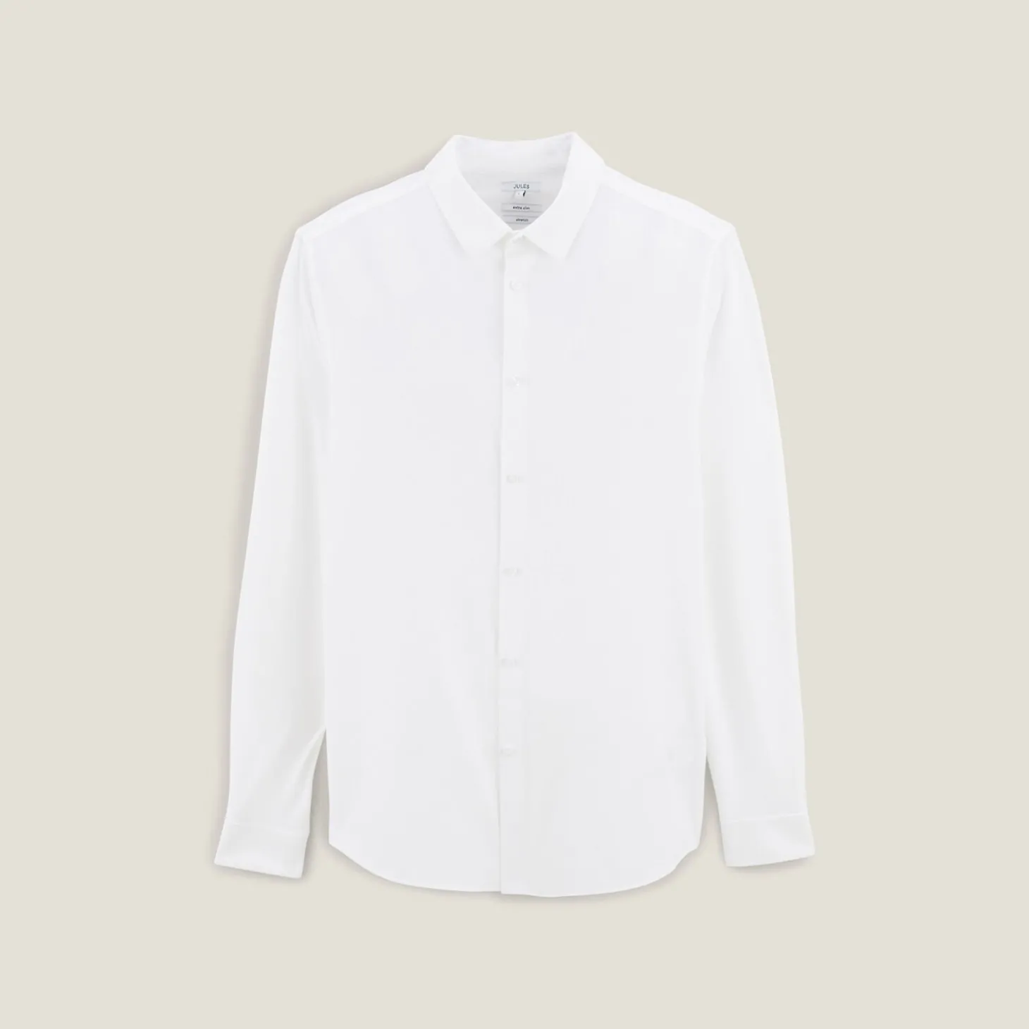 Shop Extra slim fit polyamide elastaan overhemd Formele Overhemden|Overhemd