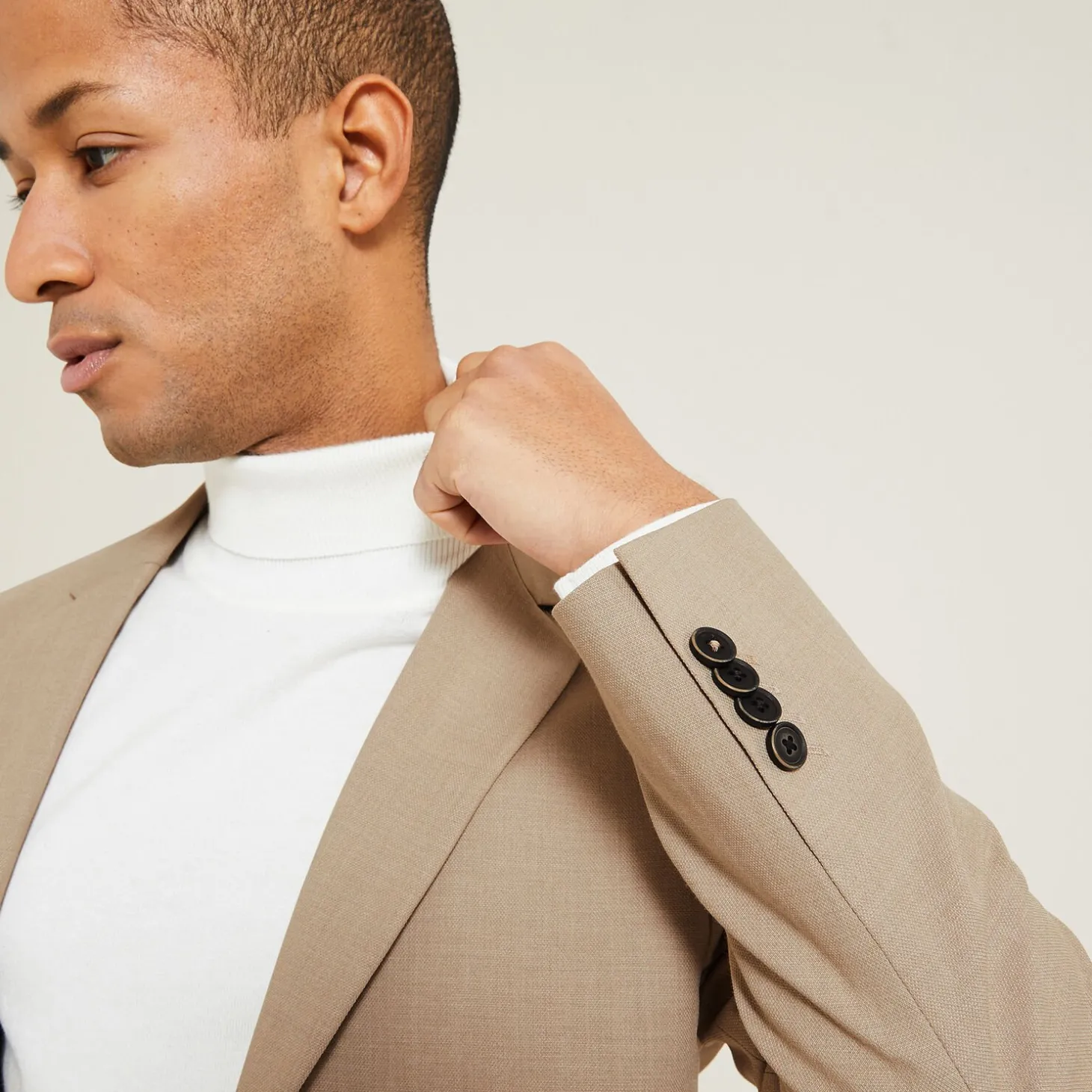 Clearance Extraslim bi-stretch kostuumvest Kostuumvest & Blazer|Kostuumvest