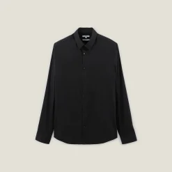 Discount Extraslim effen hemd in gerecyclede polyamide Formele Overhemden|Overhemd