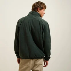 Online Fleecesweater met opstaande ritskraag Sweater