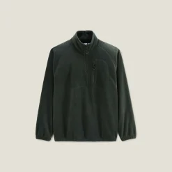 Online Fleecesweater met opstaande ritskraag Sweater