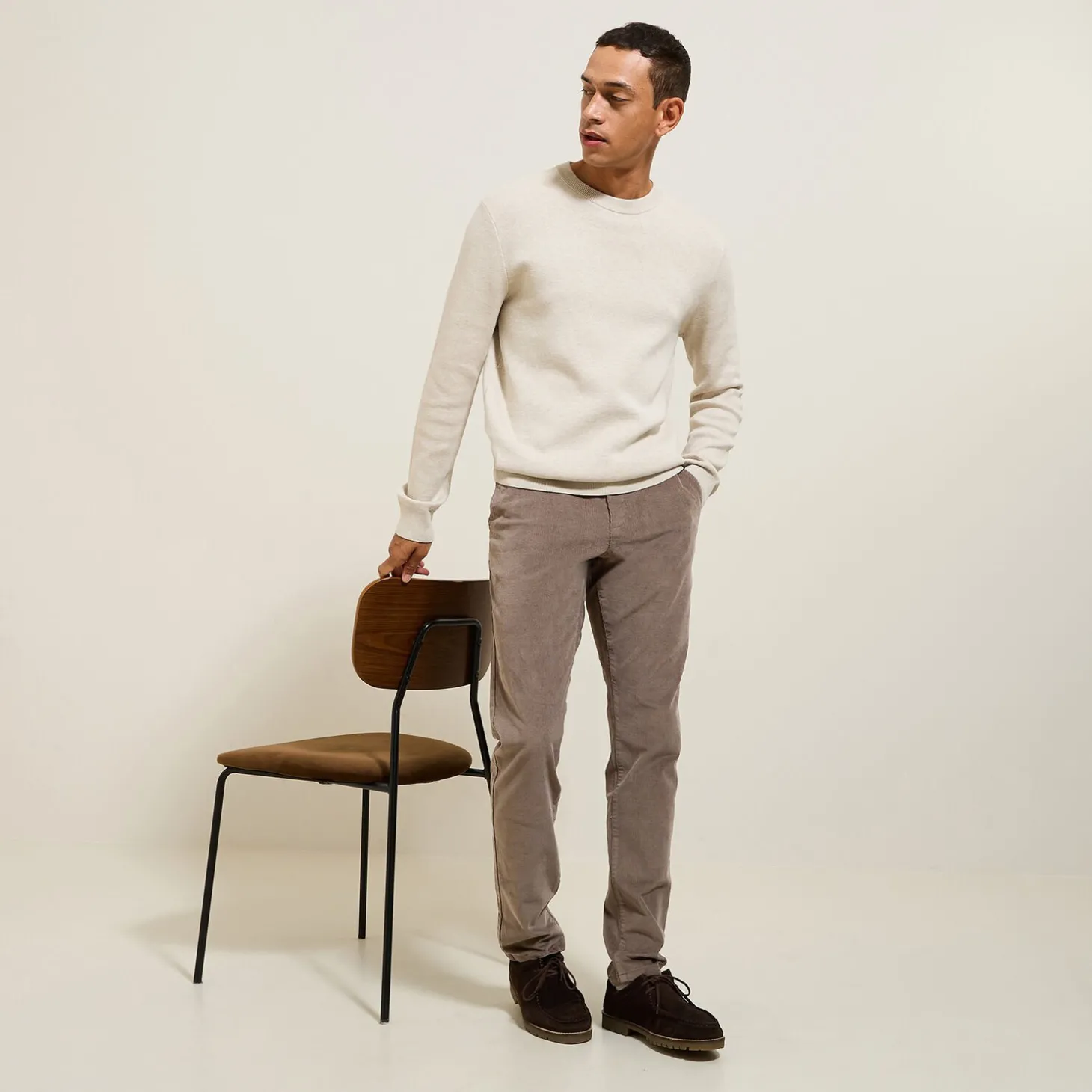 Outlet Fluwelen chinobroek Broek Chino|Broek