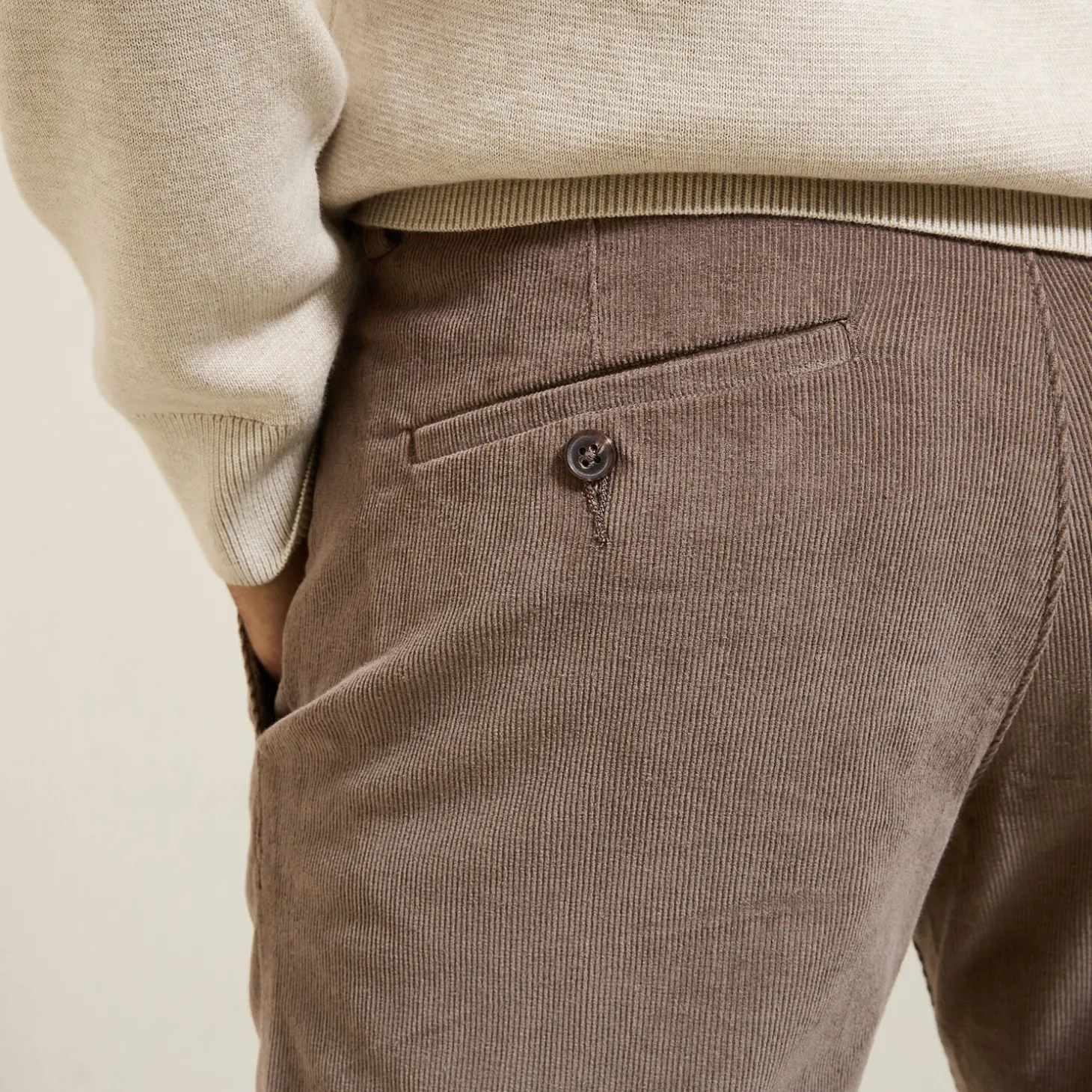 Outlet Fluwelen chinobroek Broek Chino|Broek