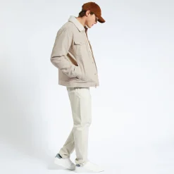 Store Fluwelen jack met hemdskraag Mantel & Jack