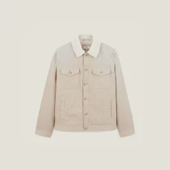 Store Fluwelen jack met hemdskraag Mantel & Jack