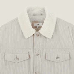 Store Fluwelen jack met hemdskraag Mantel & Jack