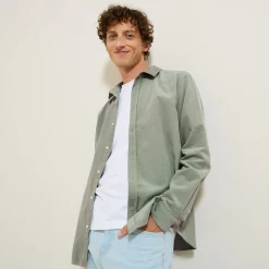 Outlet Fluwelen overhemd Overhemd