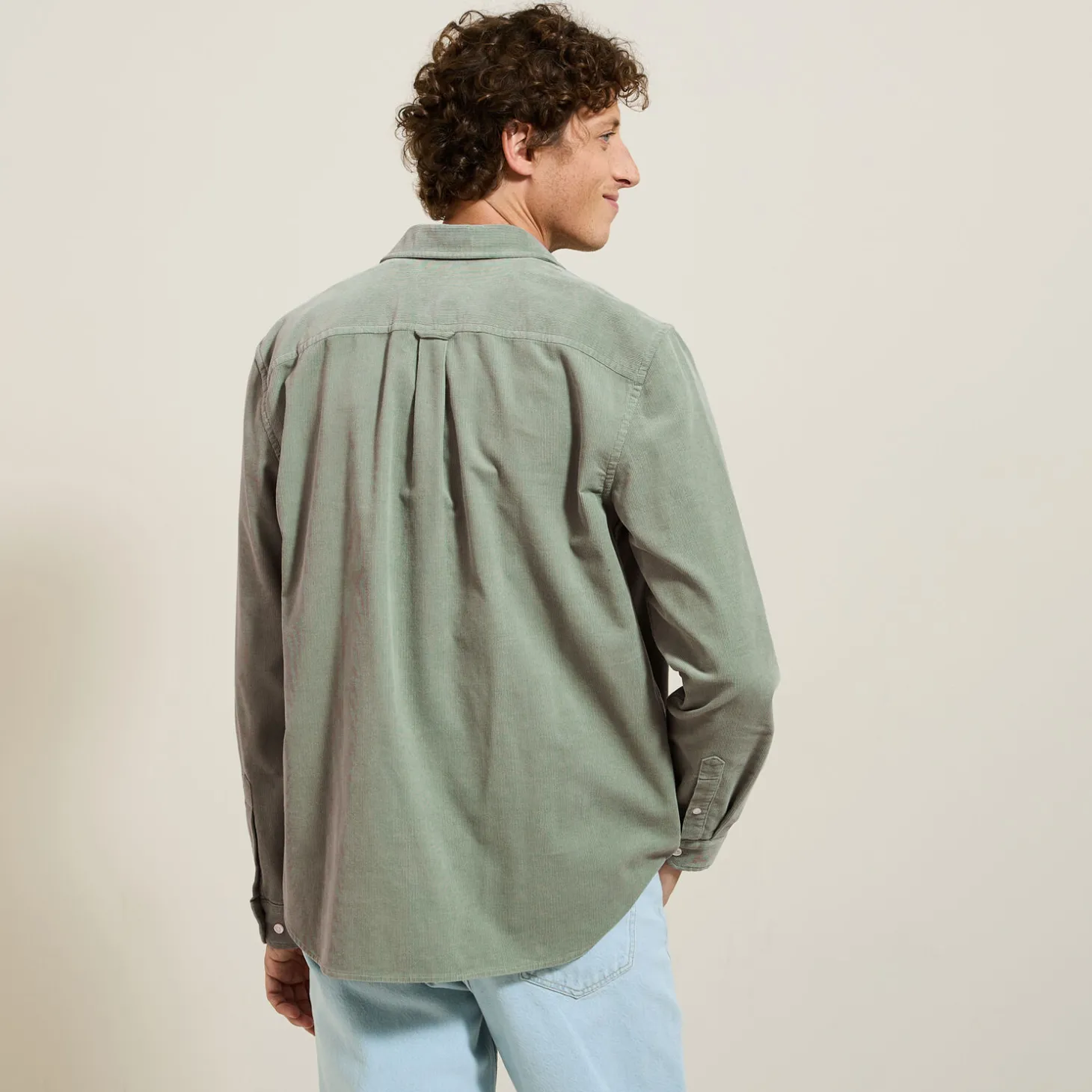 Outlet Fluwelen overhemd Overhemd