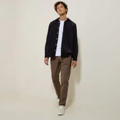 Online Fluwelen overhemd Overhemd