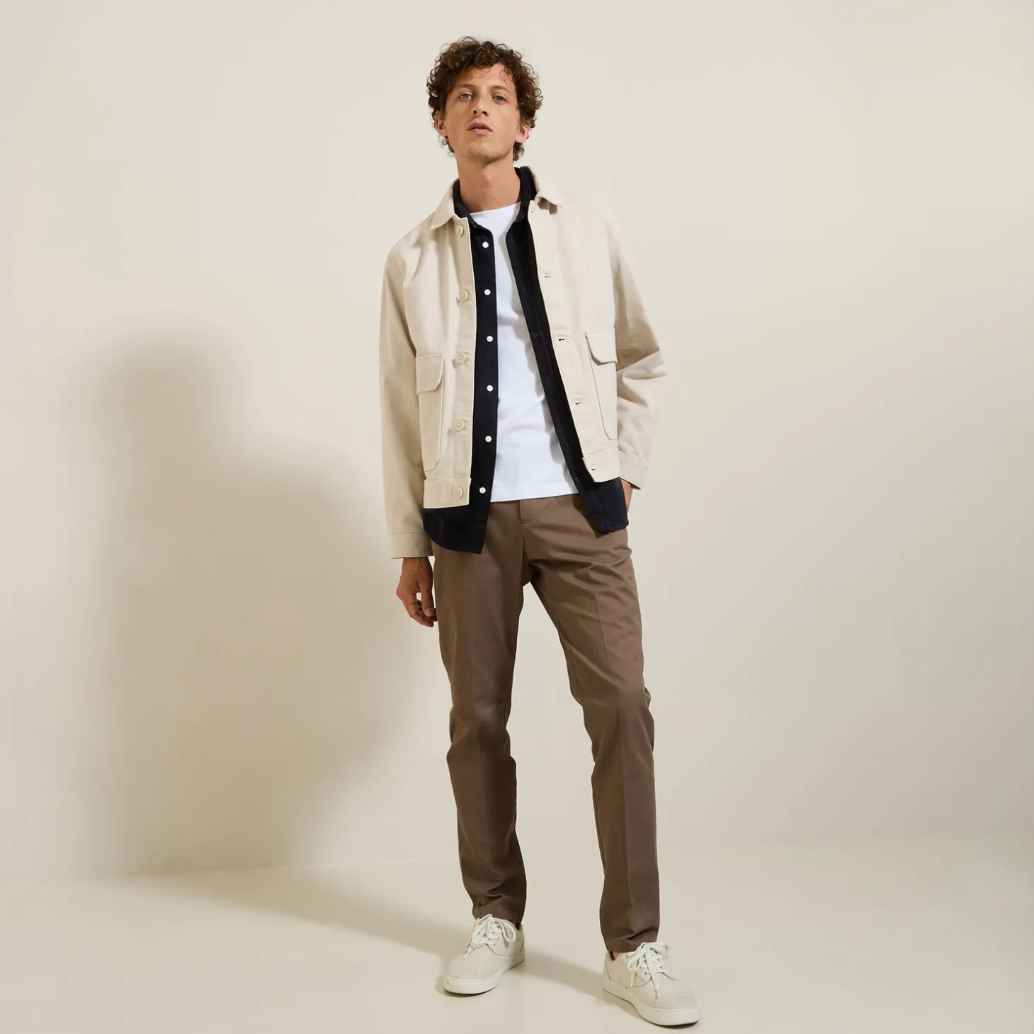 Online Fluwelen overhemd Overhemd