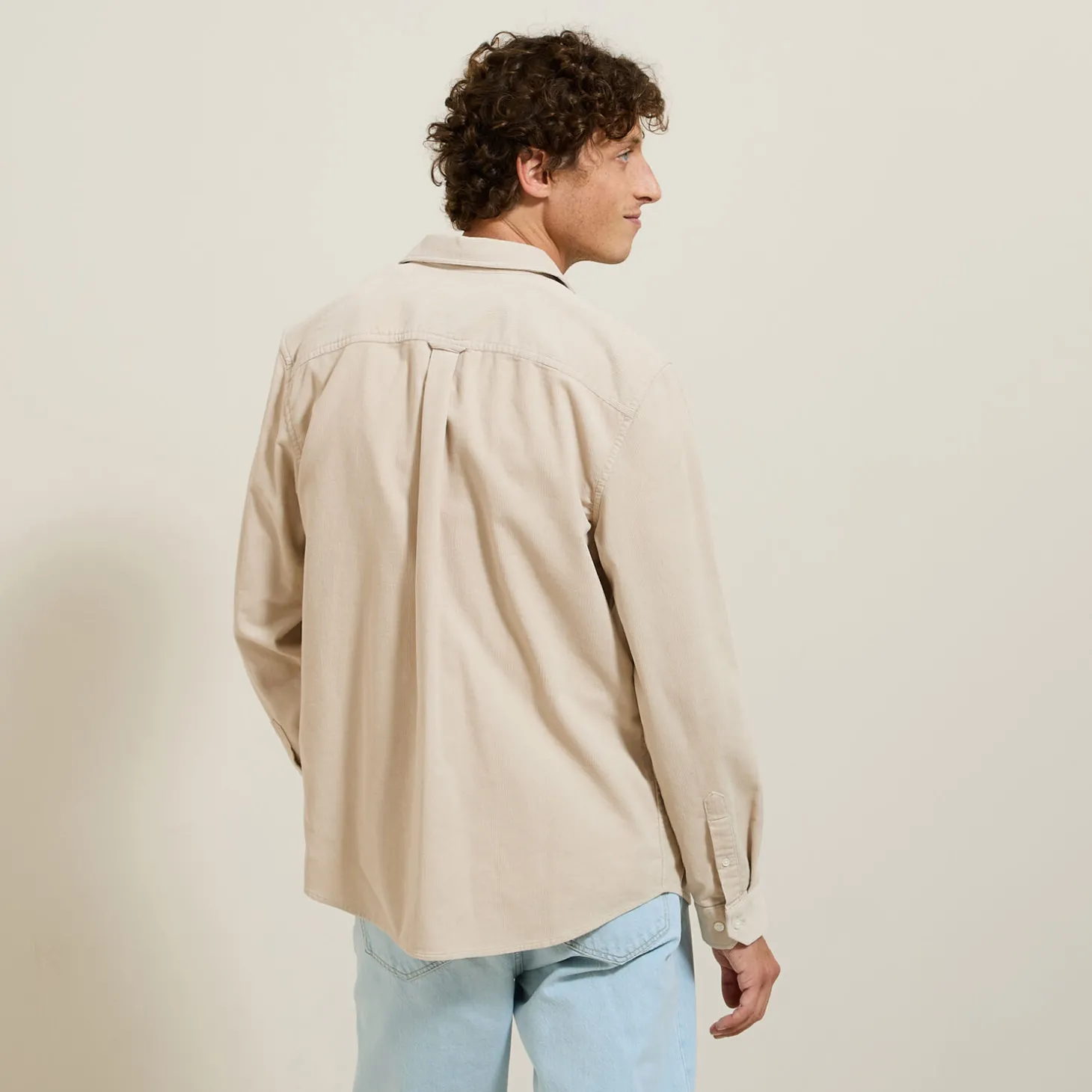 Outlet Fluwelen overhemd Overhemd