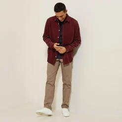 Clearance Fluwelen overhemd Overhemd