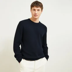 New Gemêleerde fantasie trui met ronde hals Trui