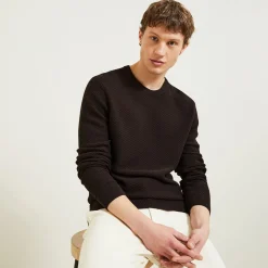 Flash Sale Gemêleerde fantasie trui met ronde hals Trui